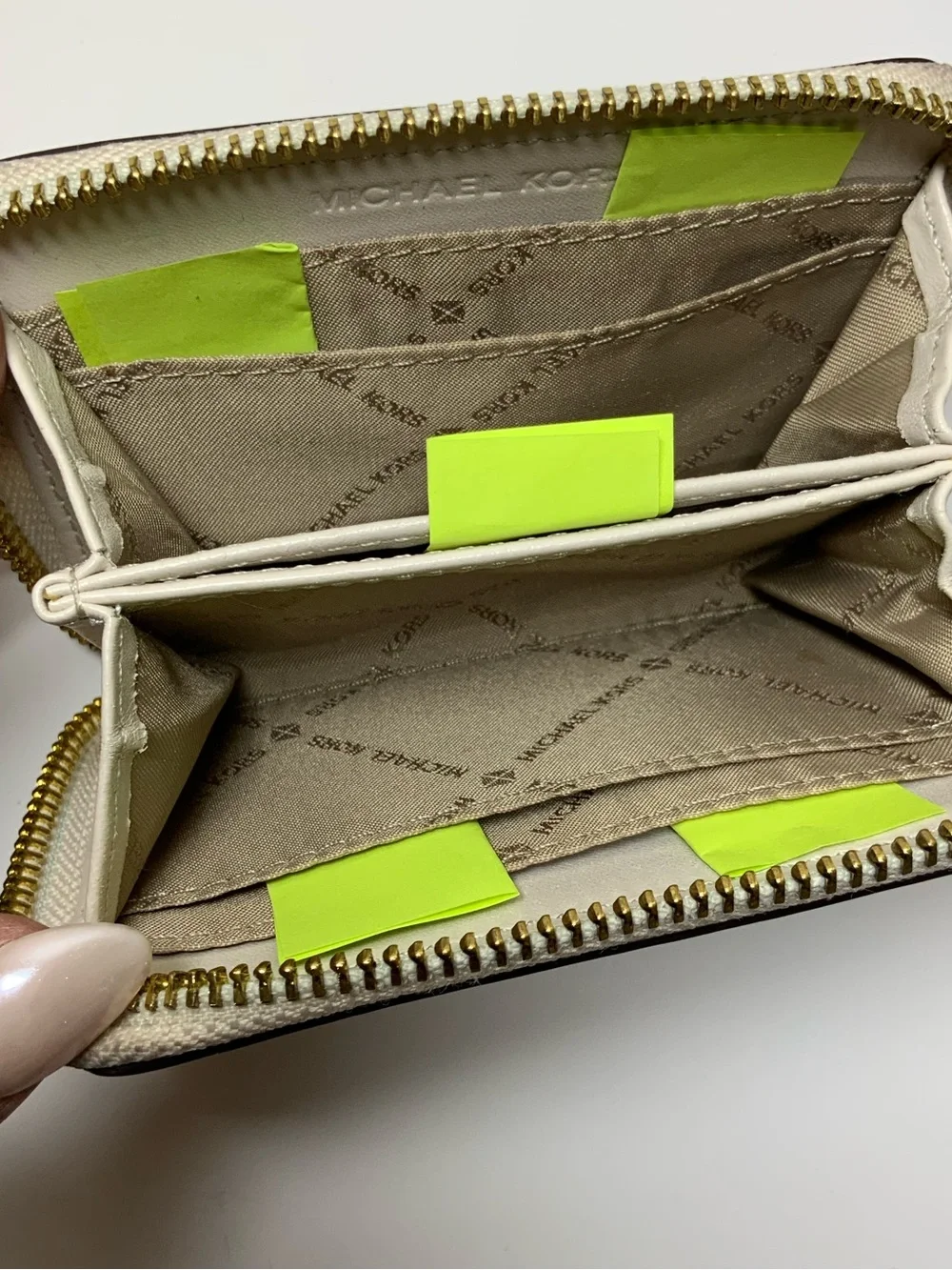 Michael Kors Jet Set Travel Python-Embossed Leather Zip Wallet